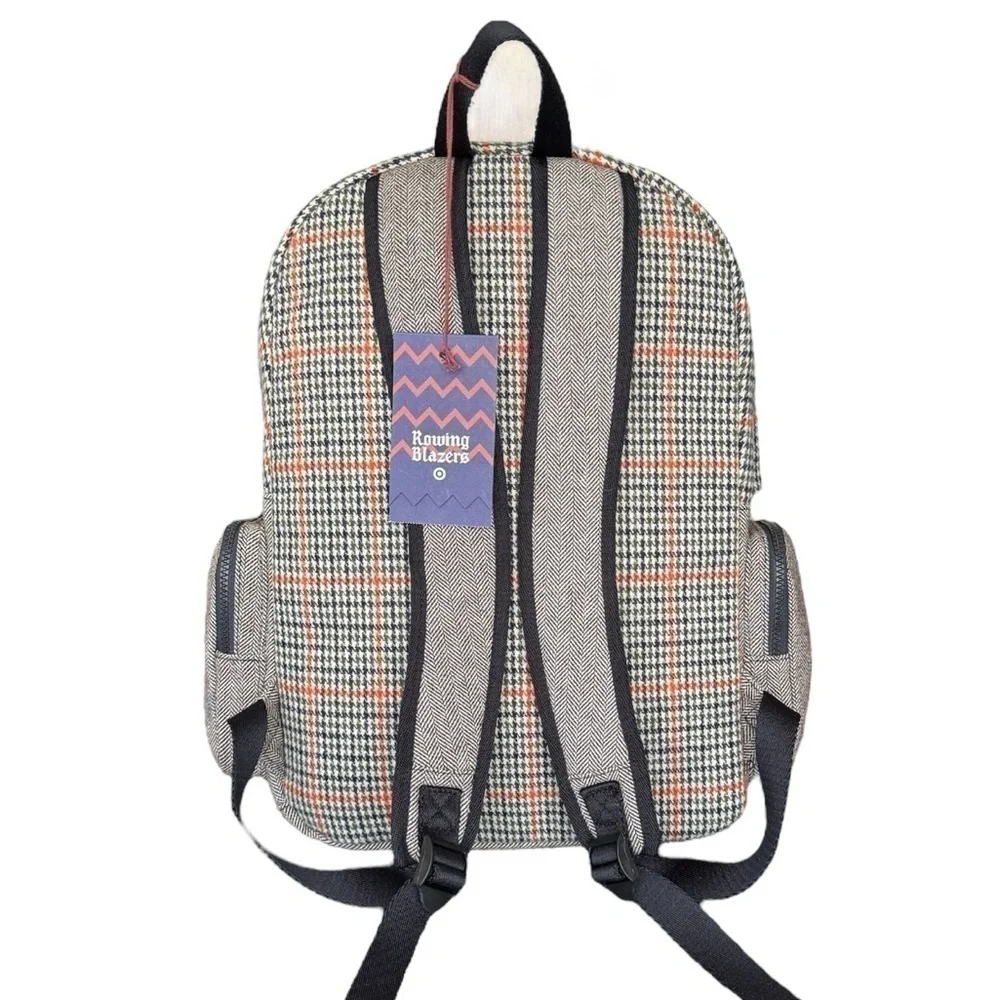 NWT Rowing Blazers x Target Plaid Backpack 17.75